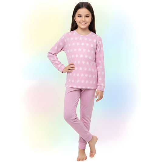 Sweet Hearts Fleece Pyjama Set