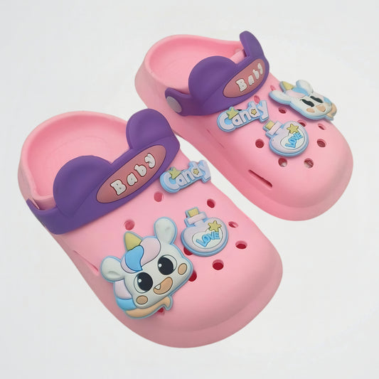 Unicorn Fuchsia Clogs
