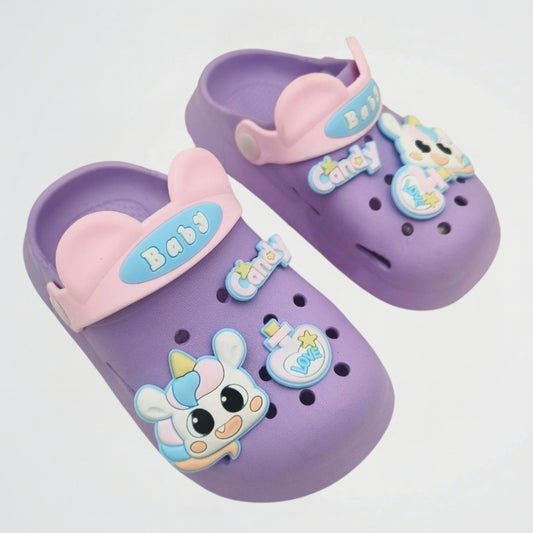 Unicorn Purple Clogs