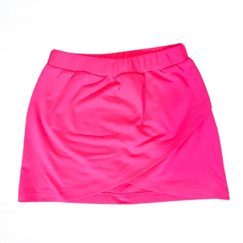 Basic Pink Lycra Swim Skirt