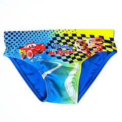 Lightning McQueen Blue Lycra Swim Brief