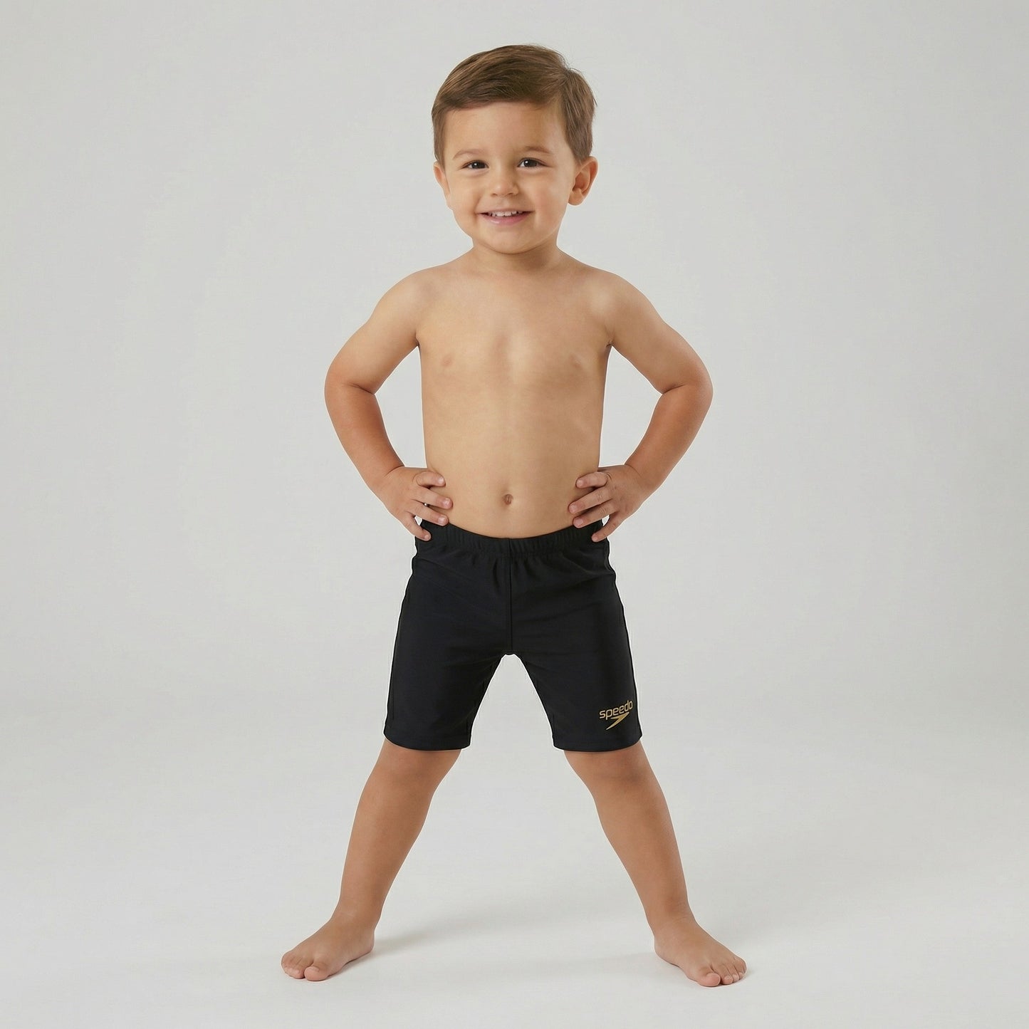 SP Black Lycra Training Swimshort