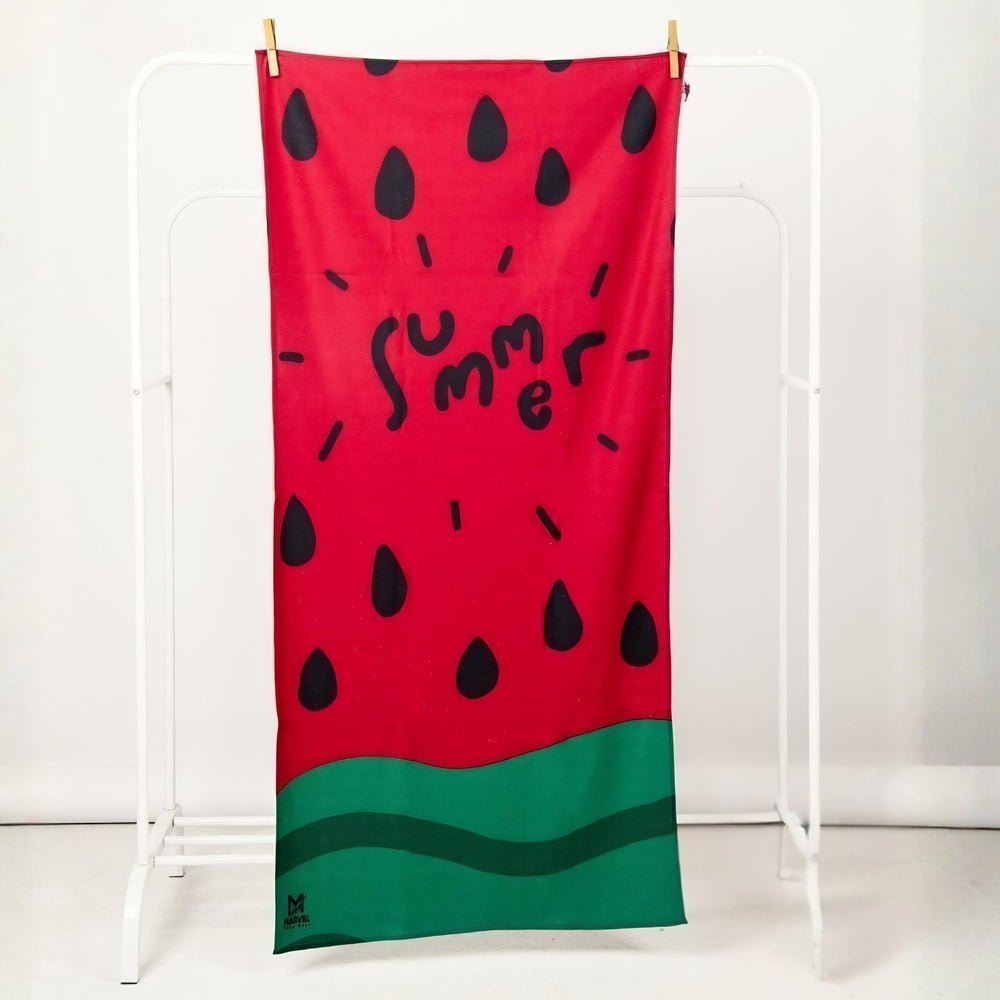 Watermelon Summer Microfiber Beach Towel