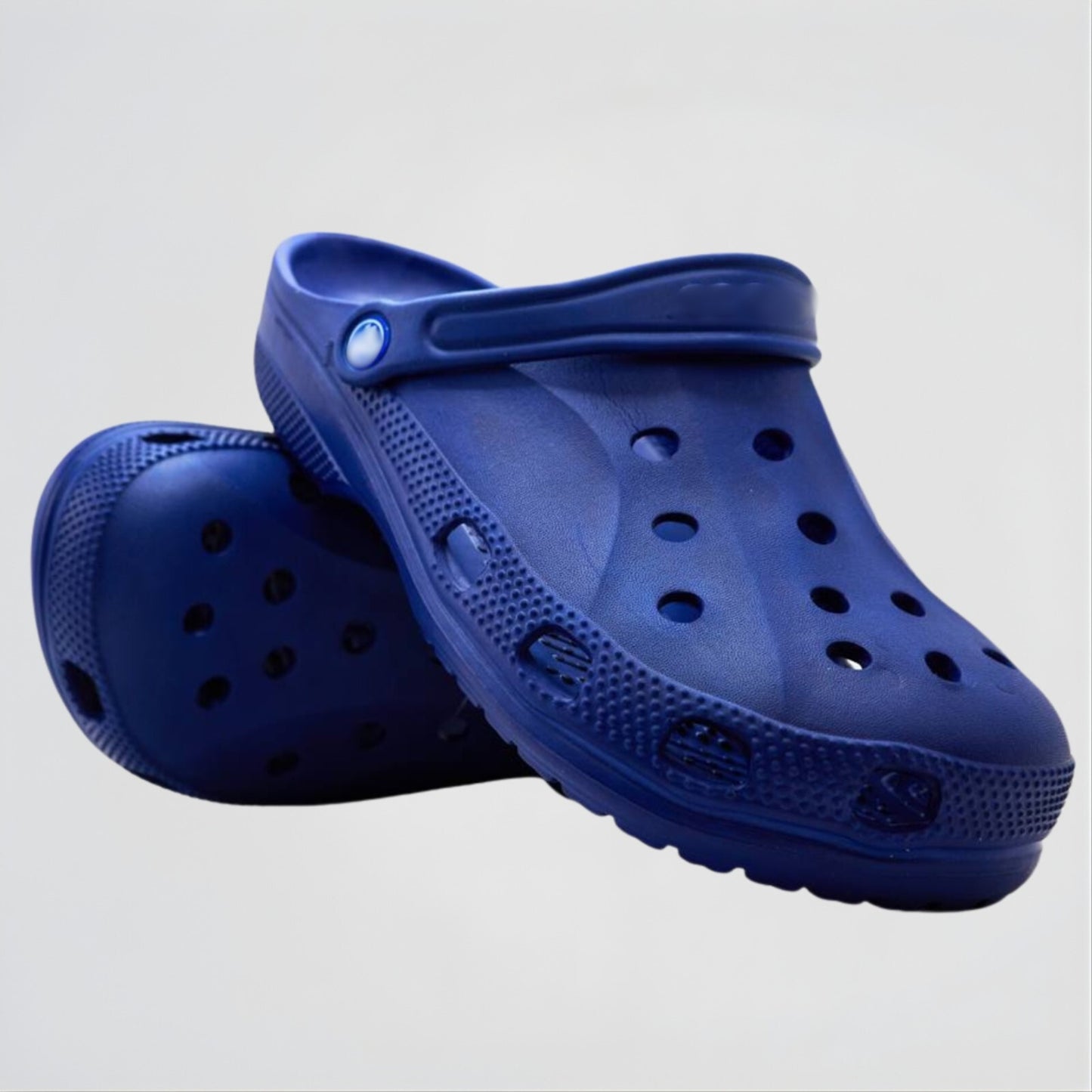 Ralen Navy Clogs