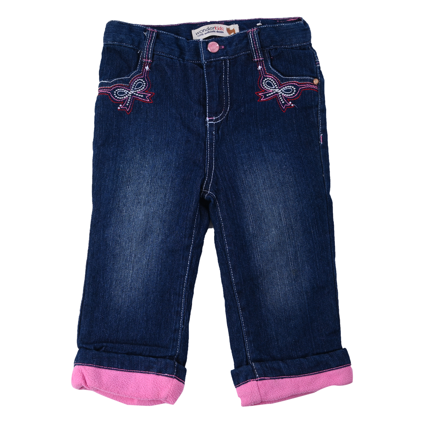 Wonder Kids Fleece Lined Denim Pants (Model 16)