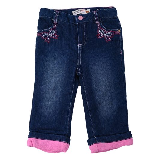 Wonder Kids Fleece Lined Denim Pants (Model 16)