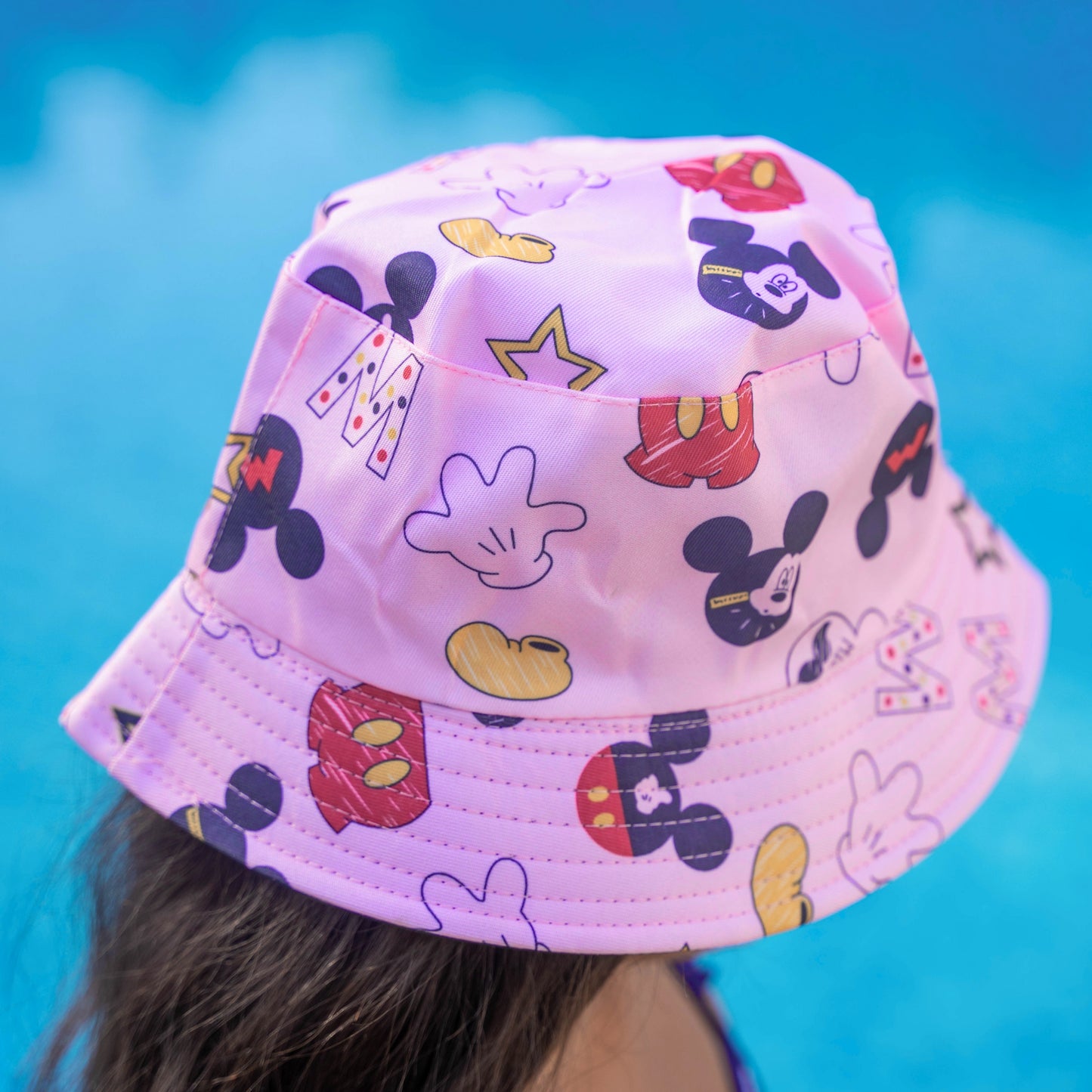 Minnie Mouse Pink Bucket Hat