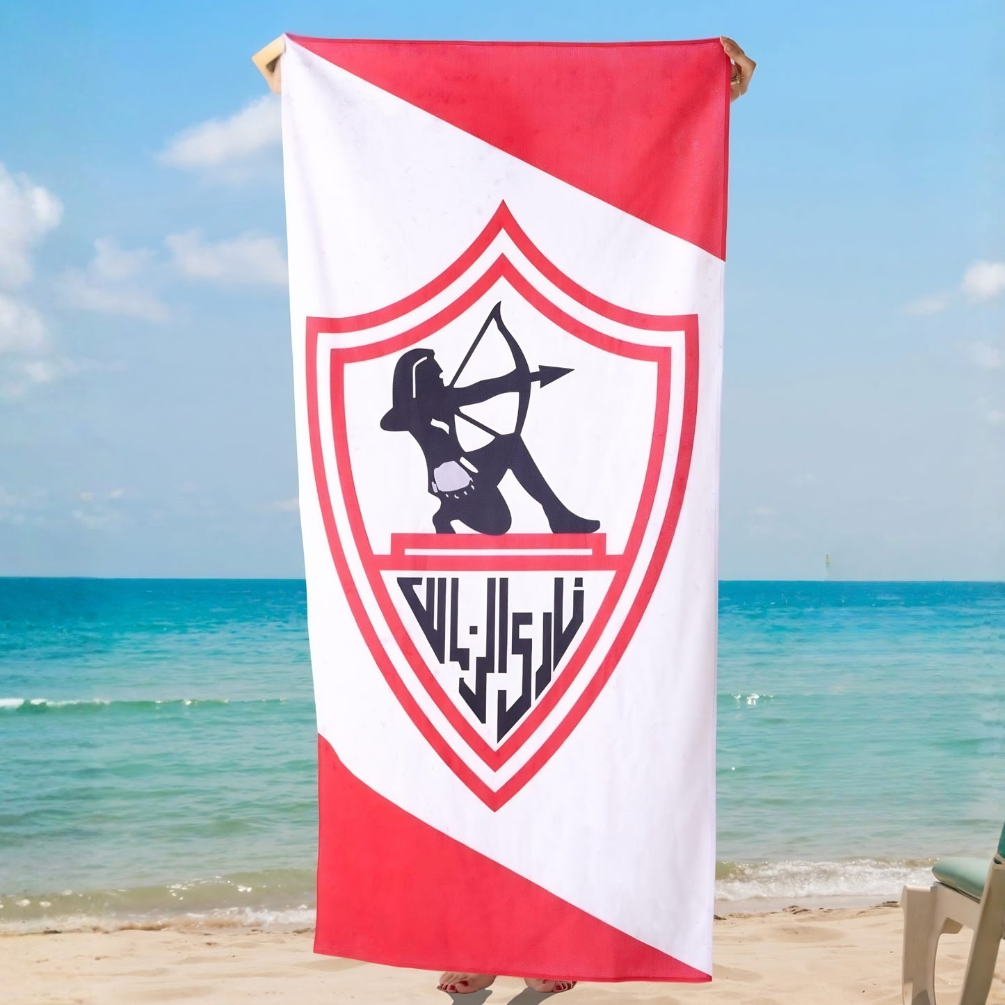 Zamalek SC Microfiber Beach Towel