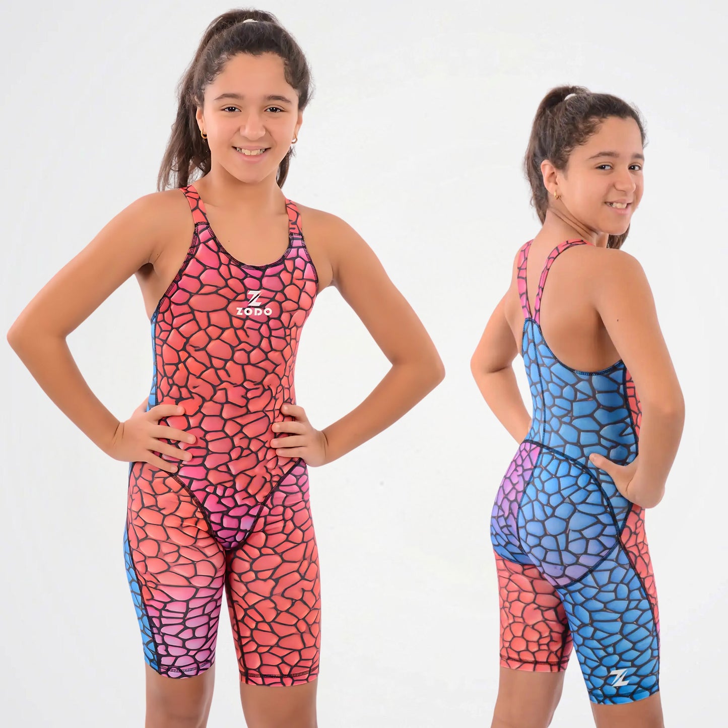 Zodo Dragon Flame Training Shorty Swimsuit
