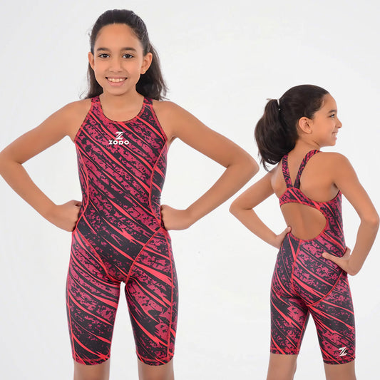 Zodo Fire Streak Training Shorty Swimsuit