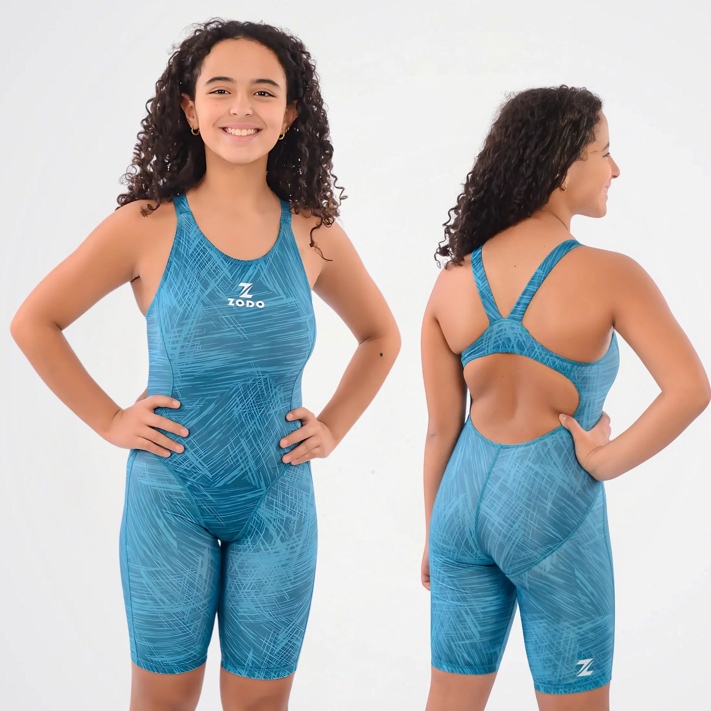 Zodo Ocean Wave Training Shorty Swimsuit