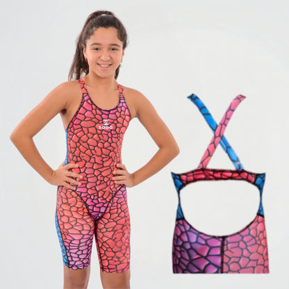 Zodo Dragon Flame Training Shorty Swimsuit