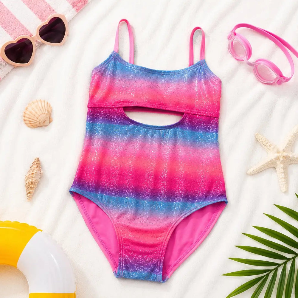 Glitter Colorful Swimsuit