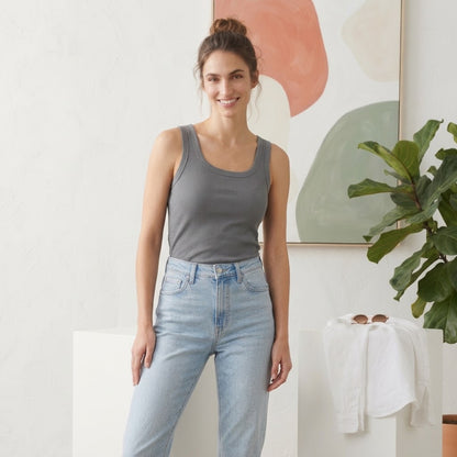 Basic White Cotton Top
