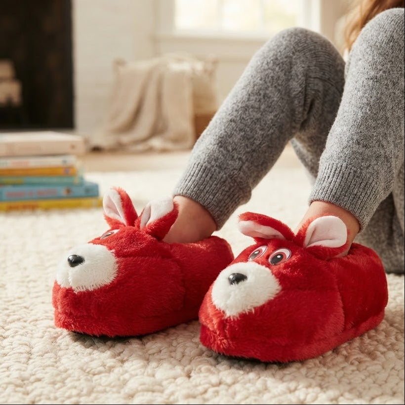 Rabbit Red House Shoes