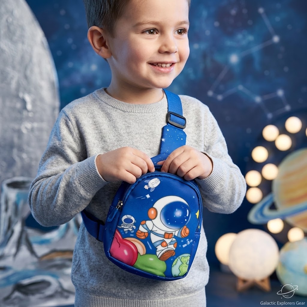 Astronaut Space Runner Crossbody Bag