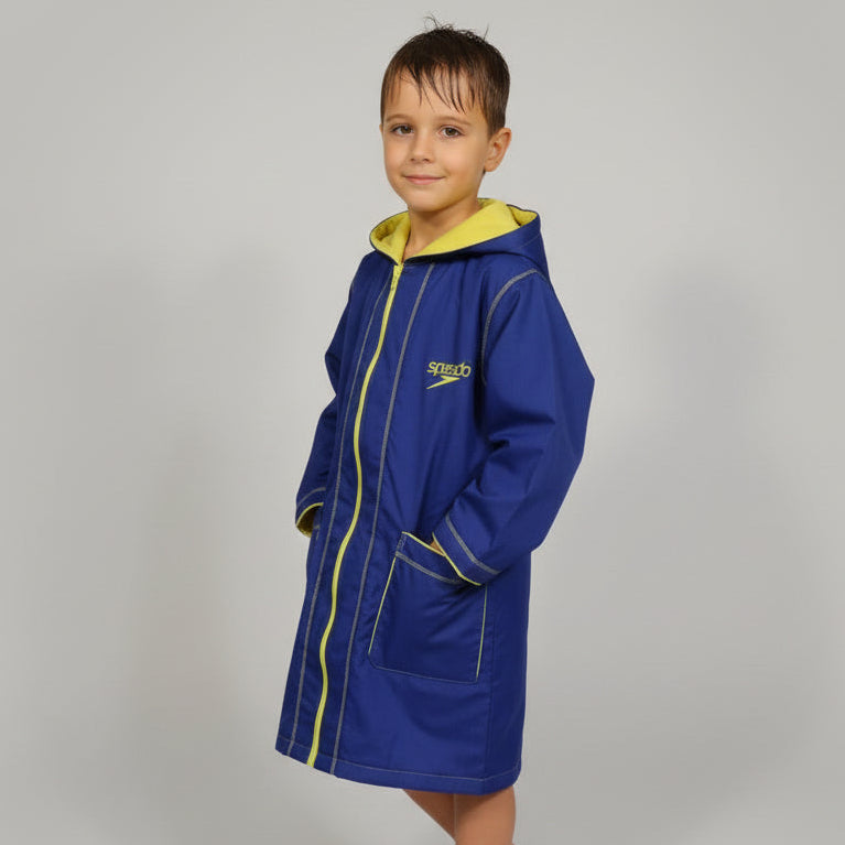 SP Blue & Yellow Waterproof Swim Robe