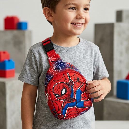 Spiderman Web Crossbody Bag