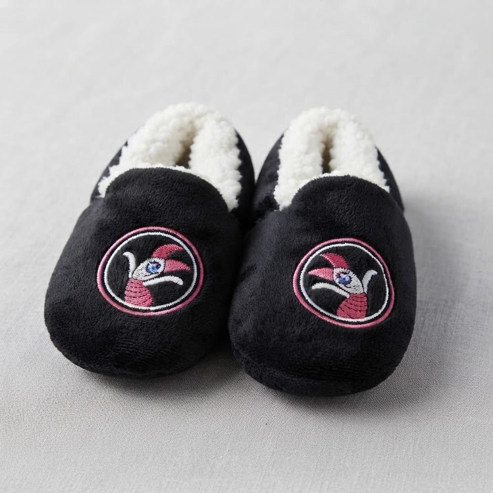 Piglet Black House Shoes