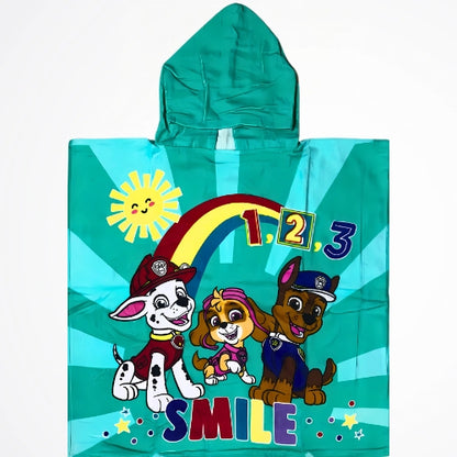 Paw Patrol Pawsome Beach Poncho