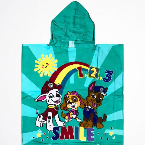 Paw Patrol Pawsome Beach Poncho