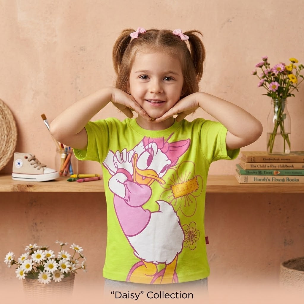 Daisy Duck Cotton T-Shirt (Model 680)
