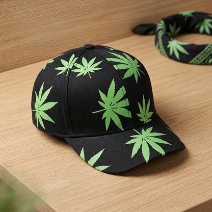Leaves Cotton Cap