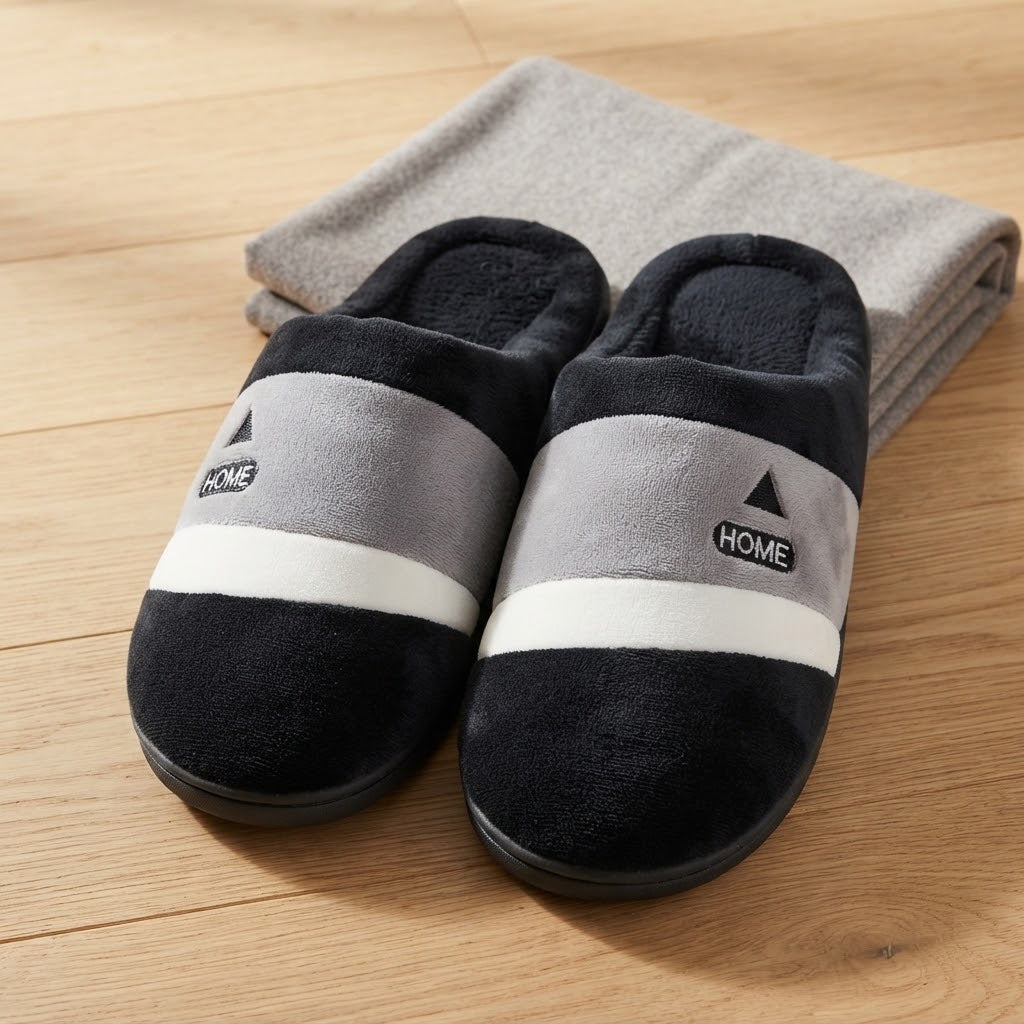 Home Fur Plush Slippers