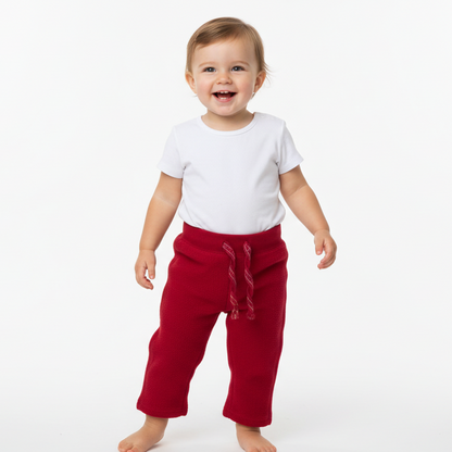 Old Navy Red Fleece Pants ( Model 2)
