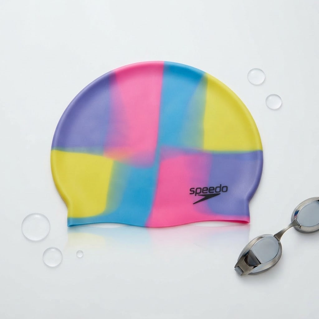 SP Tie Dye Silicone Swim Cap