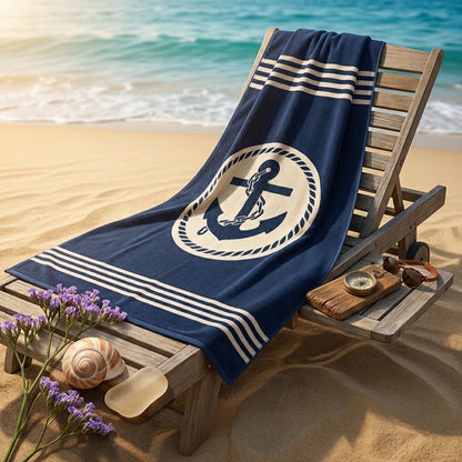 Anchor Cotton Beach Towel