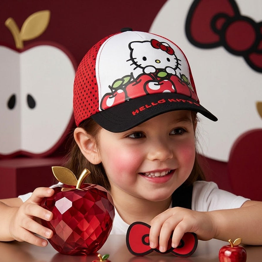 Hello Kitty Dotty Red Cap