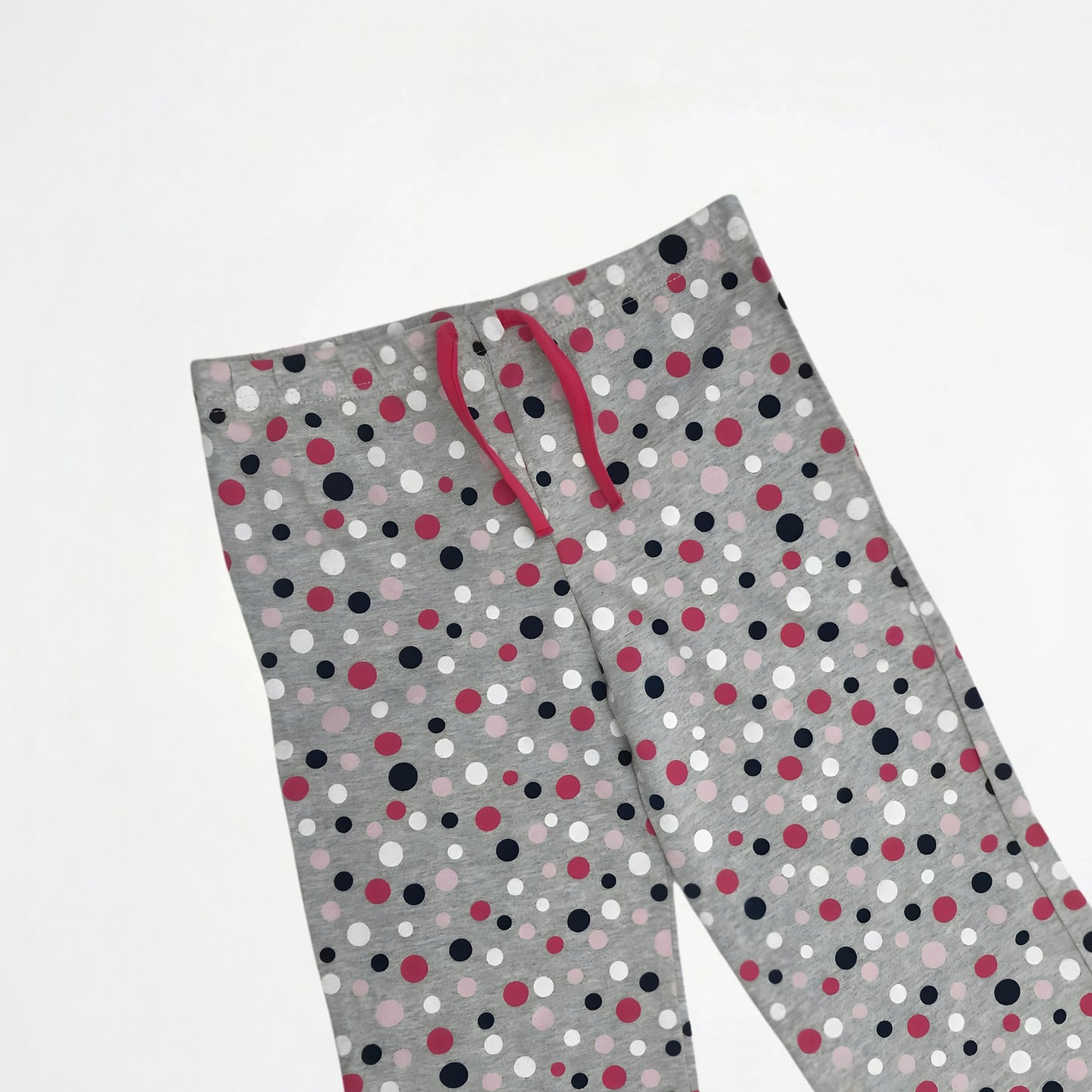 Dots Grey Cotton Pyjama Pants