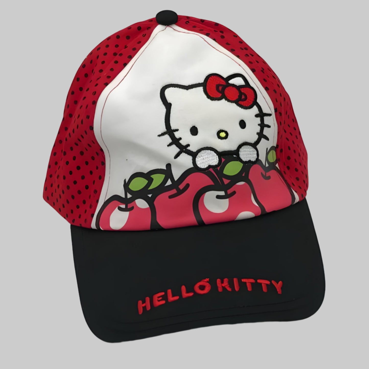 Hello Kitty Dotty Red Cap