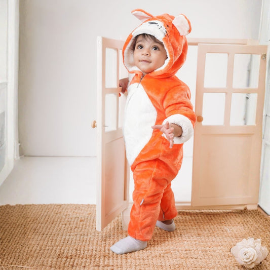 My Friends Tigger Orange Fleece Hooded Onesies