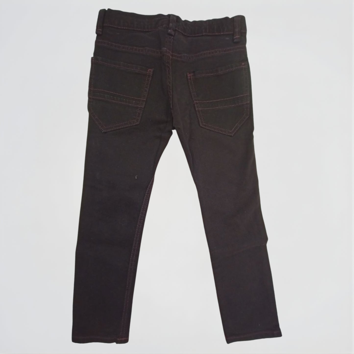 Basic Brown Denim Pants