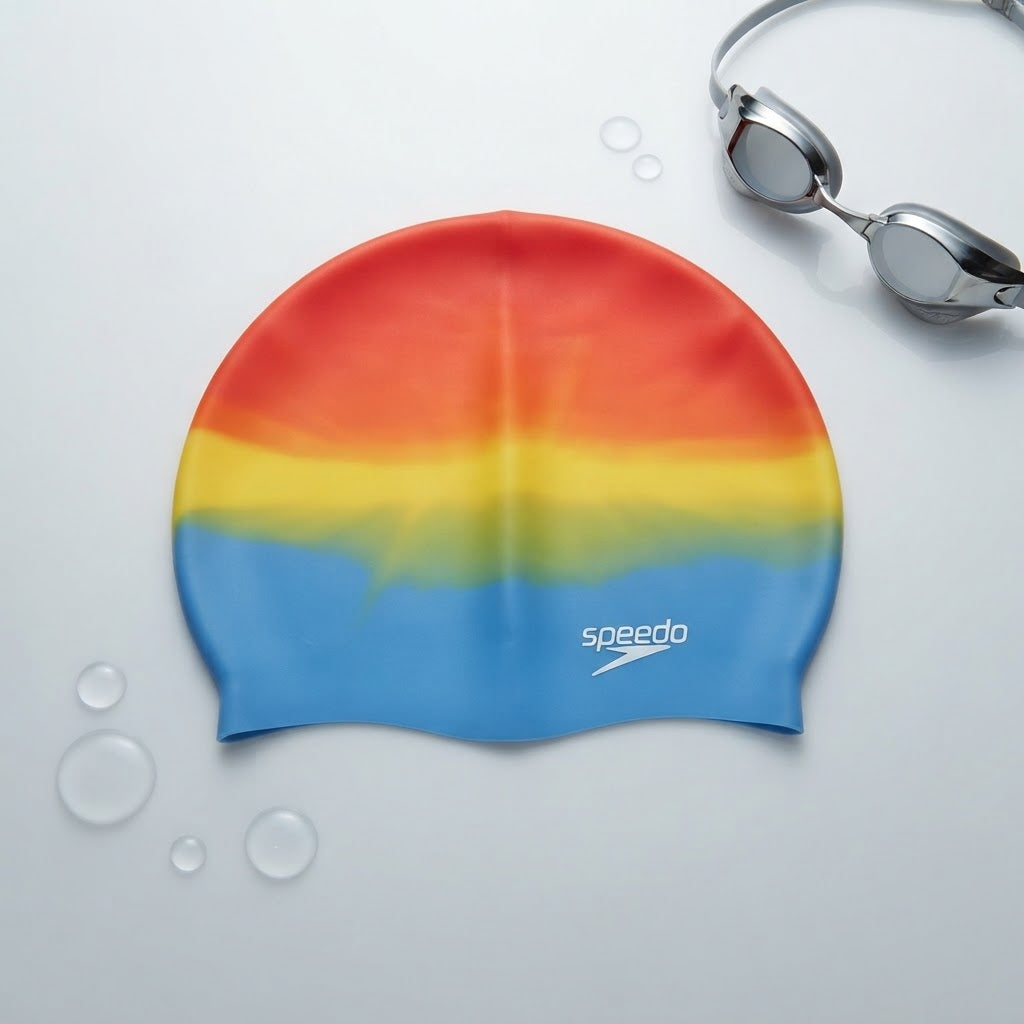 SP Tie Dye Silicone Swim Cap