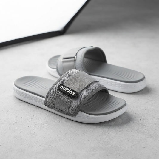 AD Strap Grey Slides