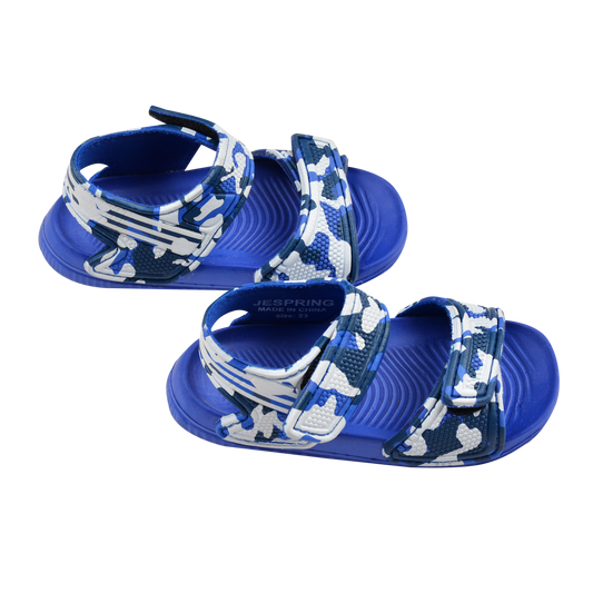 JESPRING Camouflage Sandal (Blue & Blue)