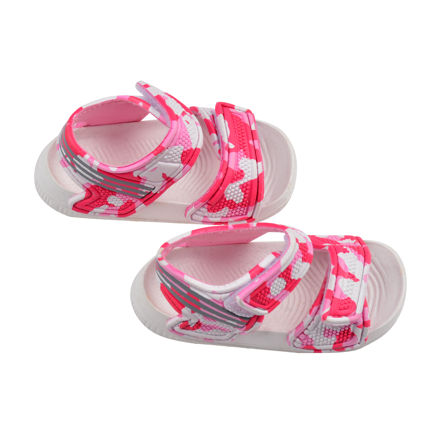 JESPRING Camouflage Sandal (Fuchsia & White)