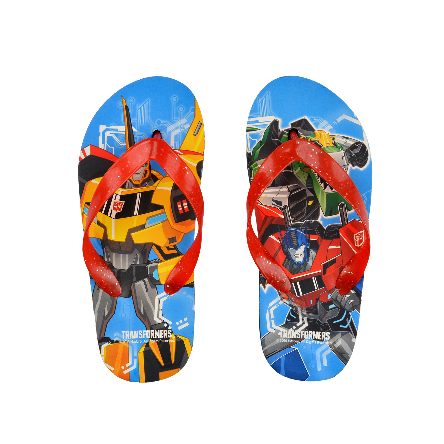 Transformers Flipflop (Model 204 - Blue & Red)