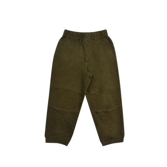 Miniwear Cotton Sweat Pants (Olive Green)