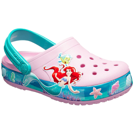 Crocs Fun Lab Ariel Mermaid Band Clogs (Pink)