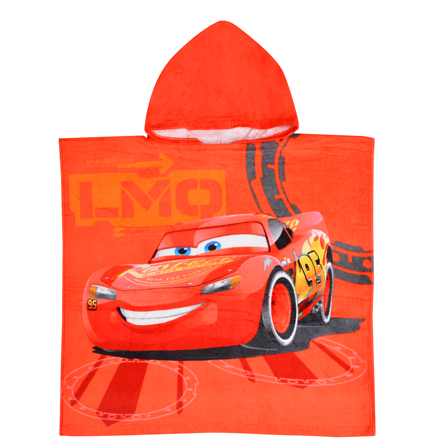 Lightning McQueen Beach Poncho (Model 009)