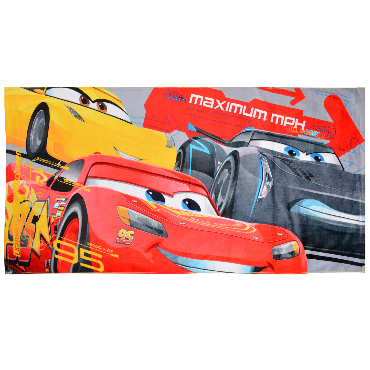 Cars Beach Towel (Model 010)