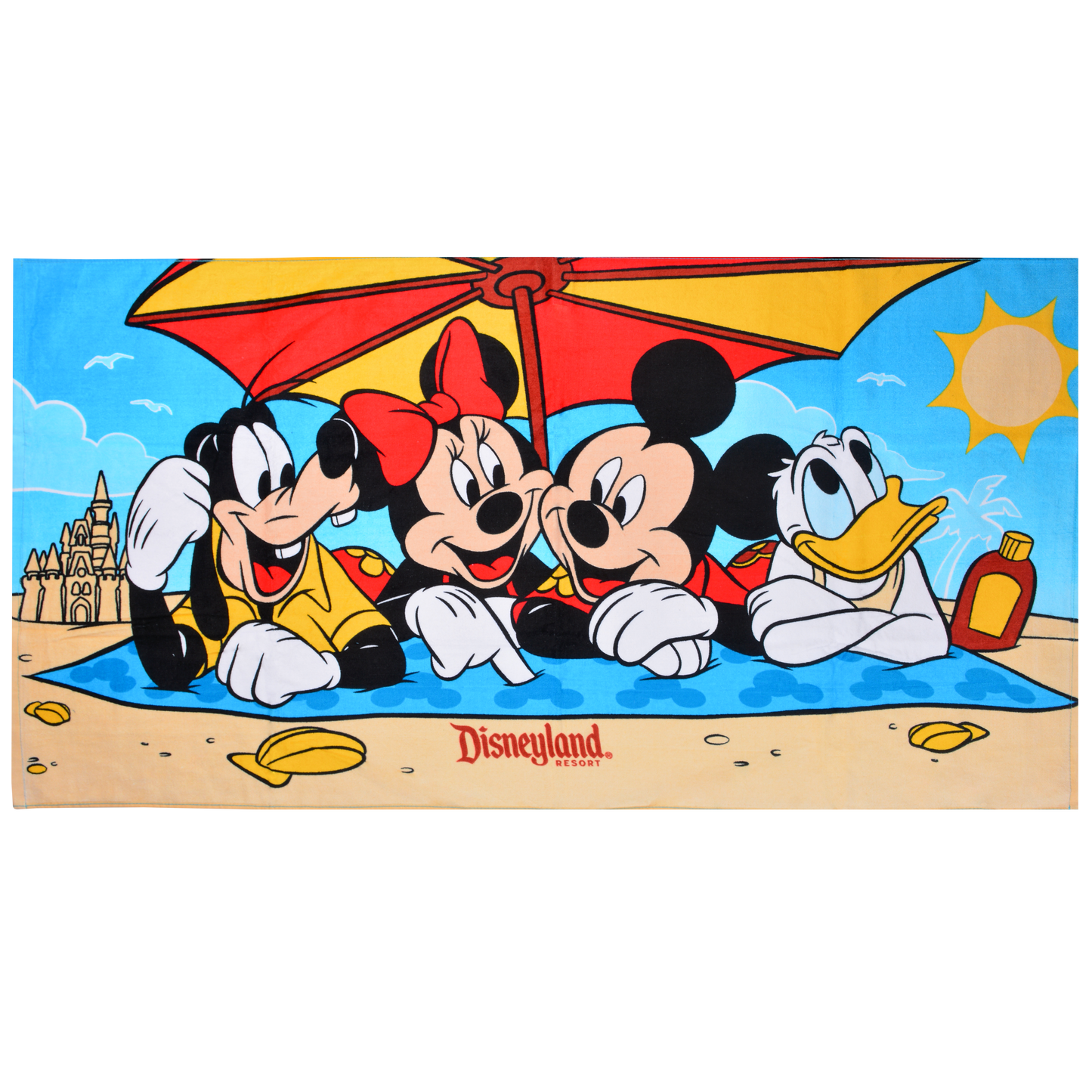 Disney Characters Beach Towel (Model 024)