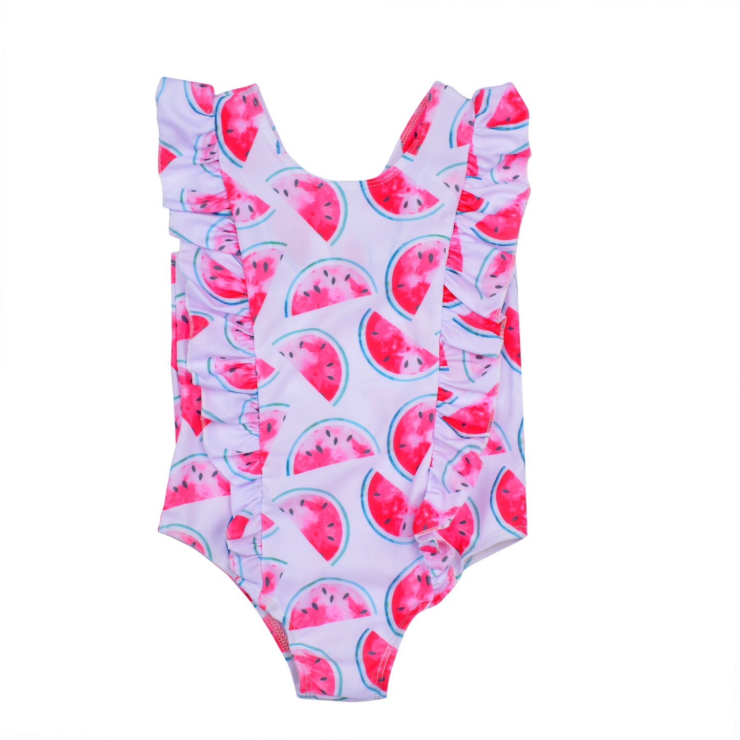 Watermelon White Swimsuit