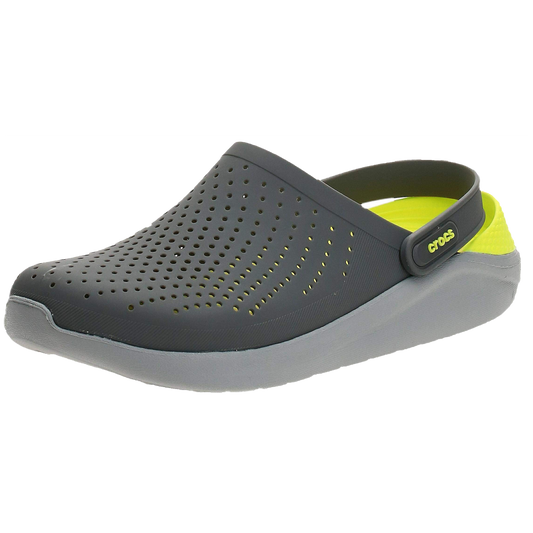 Crocs LiteRide (رمادي/أخضر نيو)