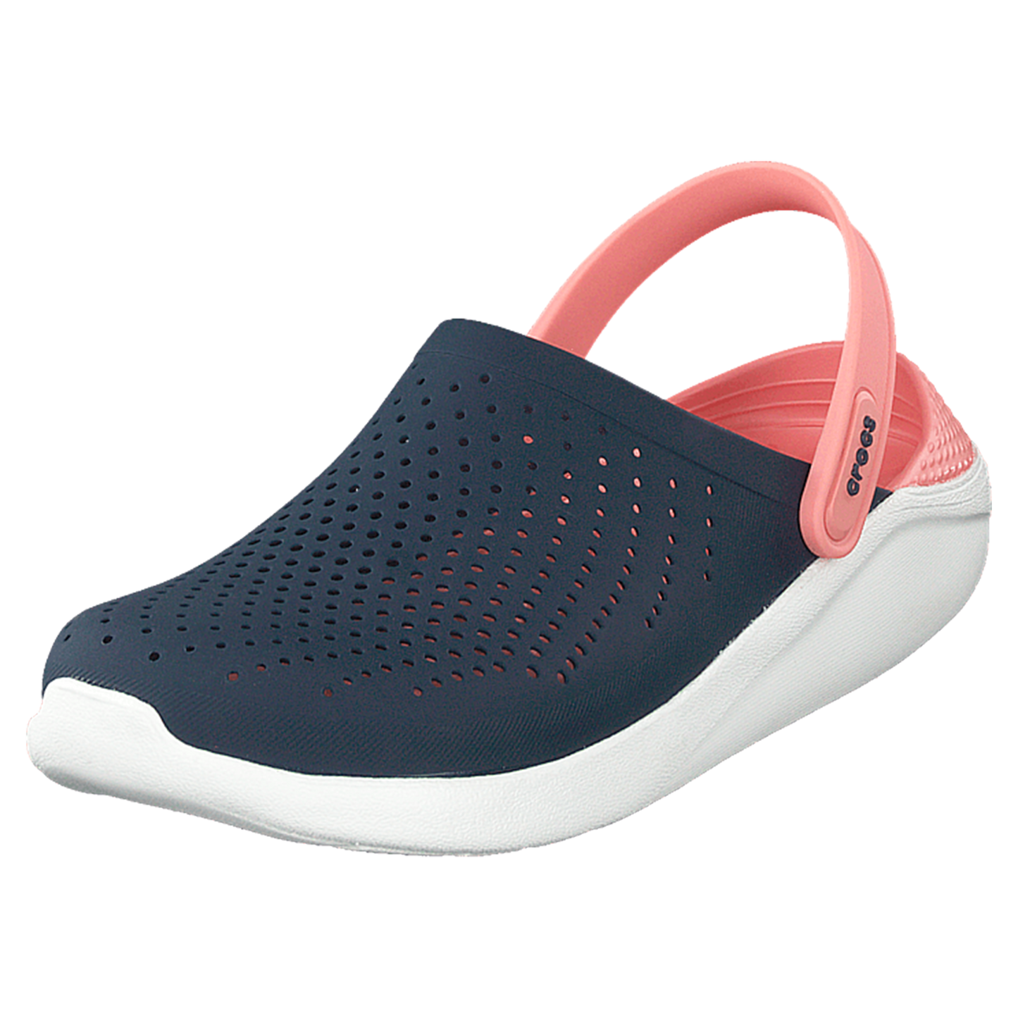 Crocs LiteRide Clogs (Navy/Light Pink)