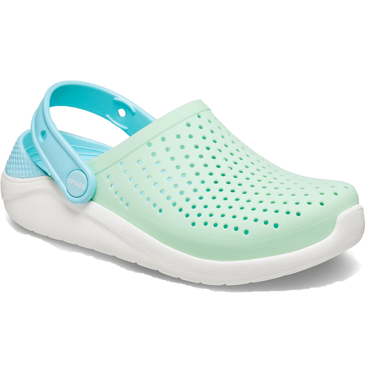 Crocs LiteRide Clogs (Neo Mint/White)